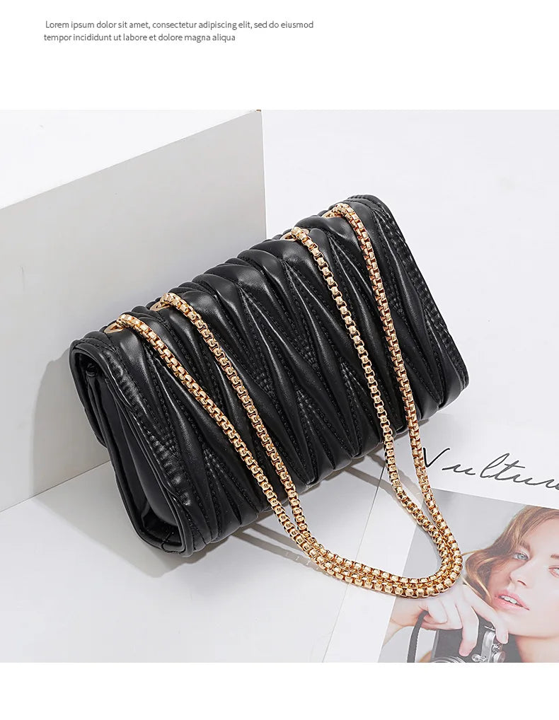Leisure Lady Crossbody Bag with Special Patterns