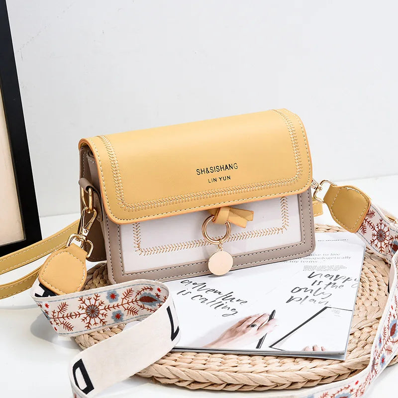 Leisure Lady Shoulder Crossbody Bag with Special Patterns