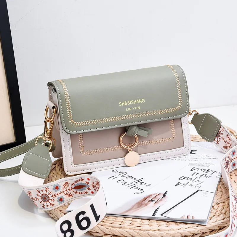 Leisure Lady Shoulder Crossbody Bag with Special Patterns