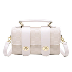 PU Leather Female Shoulder Bag Classic Style Crossbody Bag