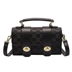 PU Leather Female Shoulder Bag Classic Style Crossbody Bag