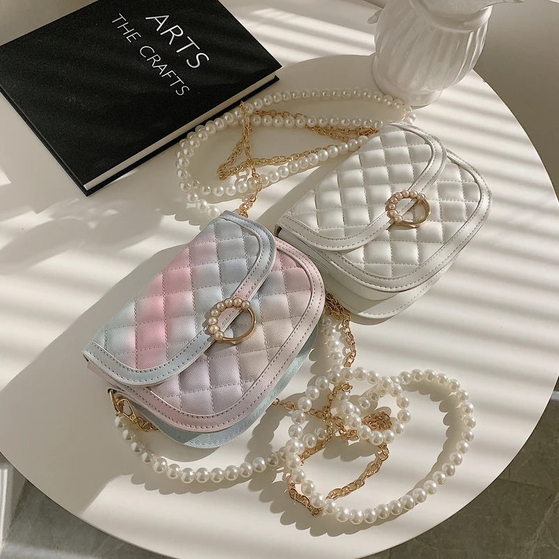 Gradient Crossbody Bag Women Small Shoulder Handbag Purses Travel Bag