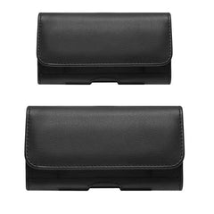 Men's PU Leather Waist Belt Clip Phone Pouch