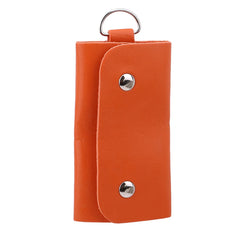 PU Leather Key Holder Keychain Car Key Wallet Ring Keys Bag Case