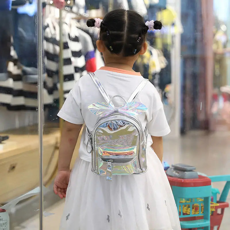 Kids School Bags Bowknot Book Bags for Baby Girls