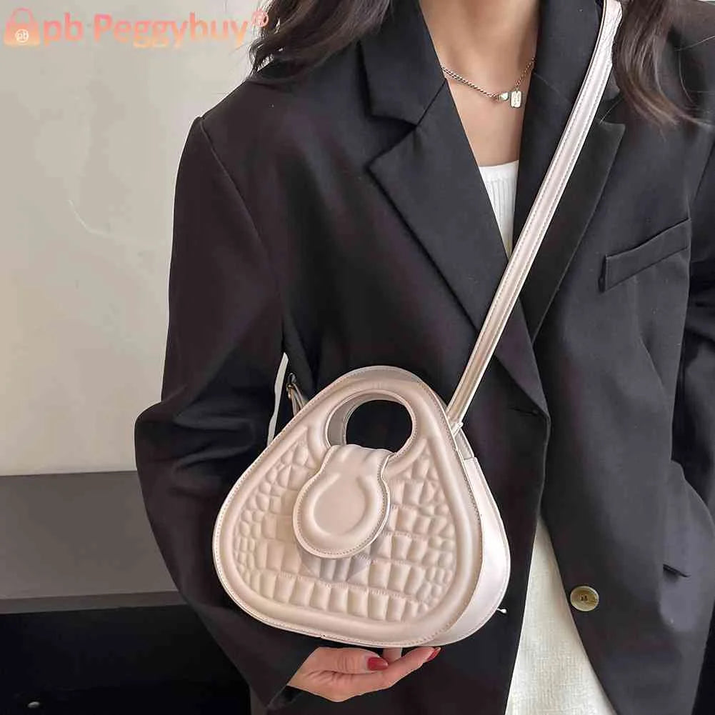 PU Leather Messenger Bag Female Tote Bag Lightweight Portable Soft Casual