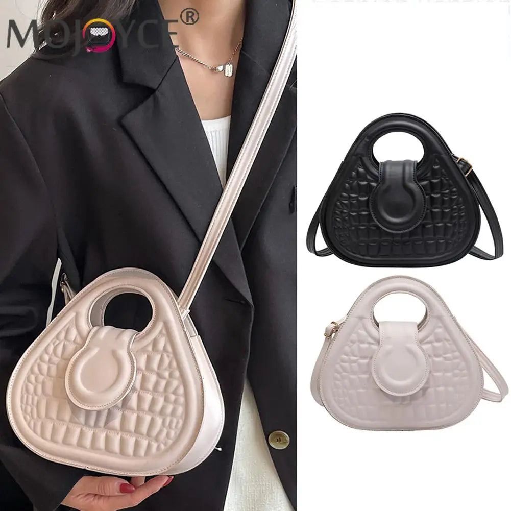 PU Leather Messenger Bag Ladies Hand Bag Lightweight Soft Casual for Travel