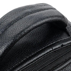 Men's PU Leather Messenger Bag Small Crossbody Handbag