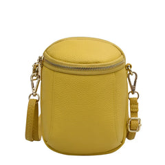 PU Leather Mobile Bag Single Shoulder Cross Body Solid Women's Party Bag