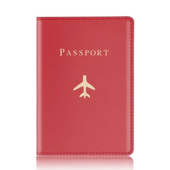 PU Leather Passport Cover Holder for Travel Wedding G5AE