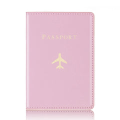 PU Leather Passport Cover Holder for Travel Wedding G5AE