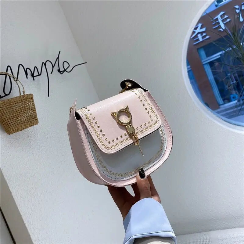 Patchwork Crossbody Bags for Women Small Shoulder Bag Handbags Purses