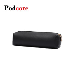 PU Leather Pencil Case Zipper Cosmetic Brush Bag 20*6*6cm