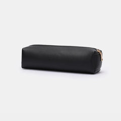 PU Leather Pencil Case Zipper Cosmetic Brush Bag 20*6*6cm