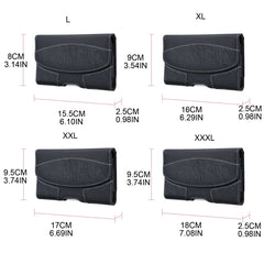 Phone Belt Case Waist Bag Magnetic Closure Organizer for Men