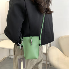 Women Bucket Shoulder Bag PU Leather Purses And Handbags Bags