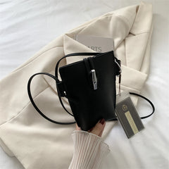 Women Bucket Shoulder Bag PU Leather Purses And Handbags Bags