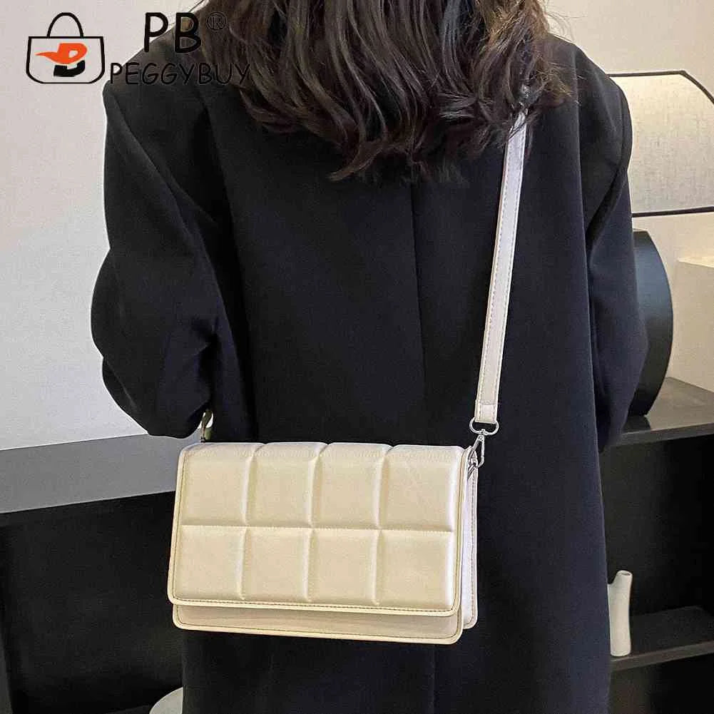 Plaid Ladies Hand Bag Lightweight Shoulder Bag for Travel