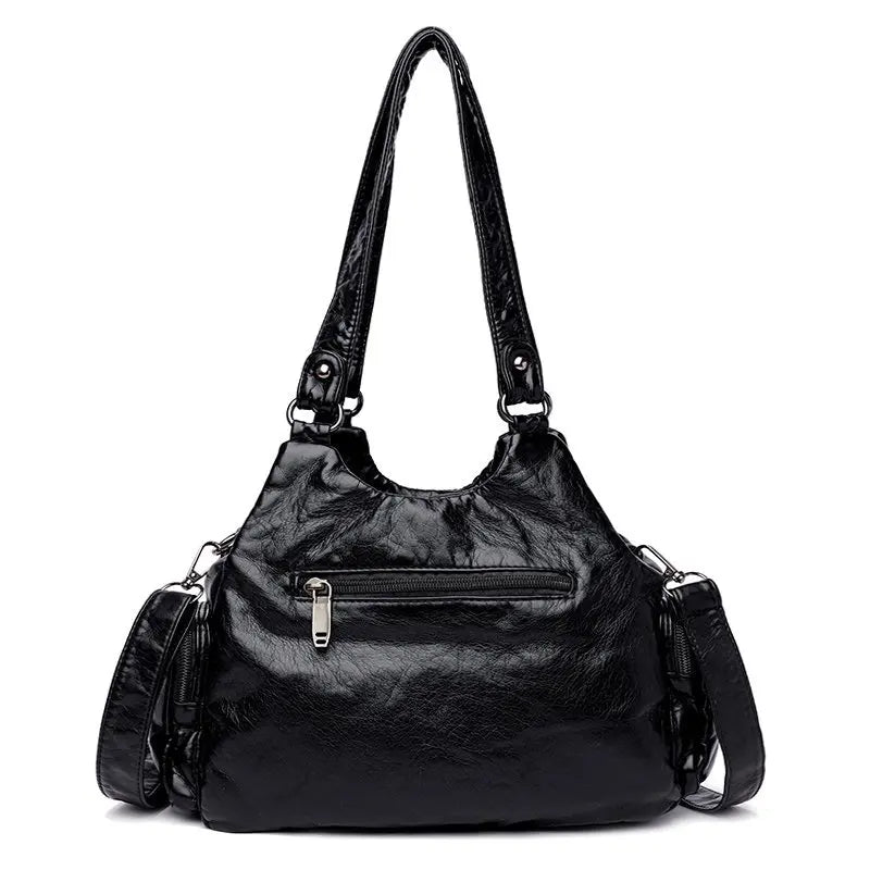 Vintage Rivet Shoulder Bag for Women Hobos