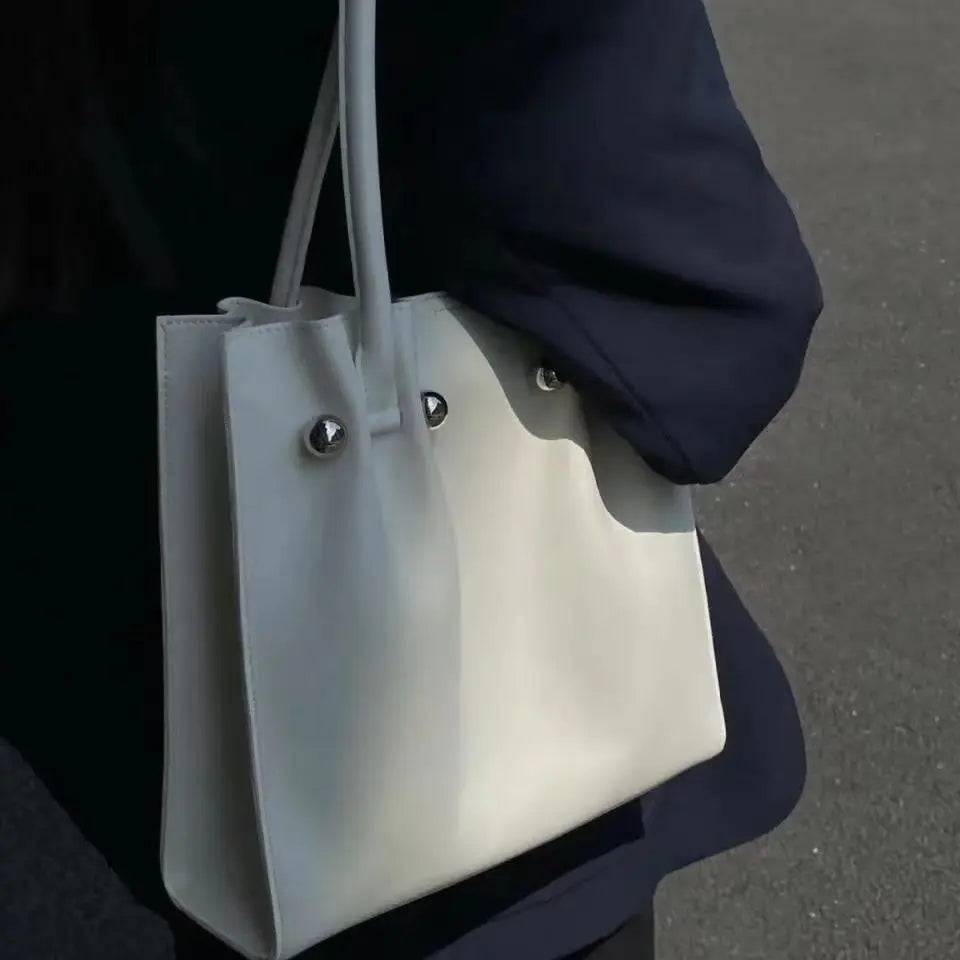PU Leather Shoulder Bags for Women Large Capacity Tote Handbags