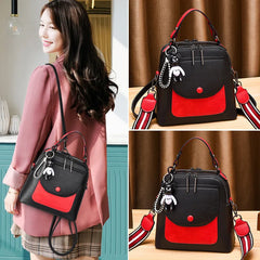 PU Leather Shoulder Mini Small Backpack Ladies School Backpack Bags