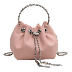 PU Leather Small Capacity Tote Female Shoulder Crossbody Bag