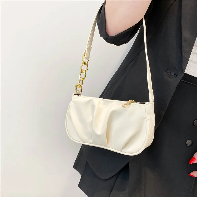 Retro PU Leather Shoulder Bag Women Handbag Clutch Purses
