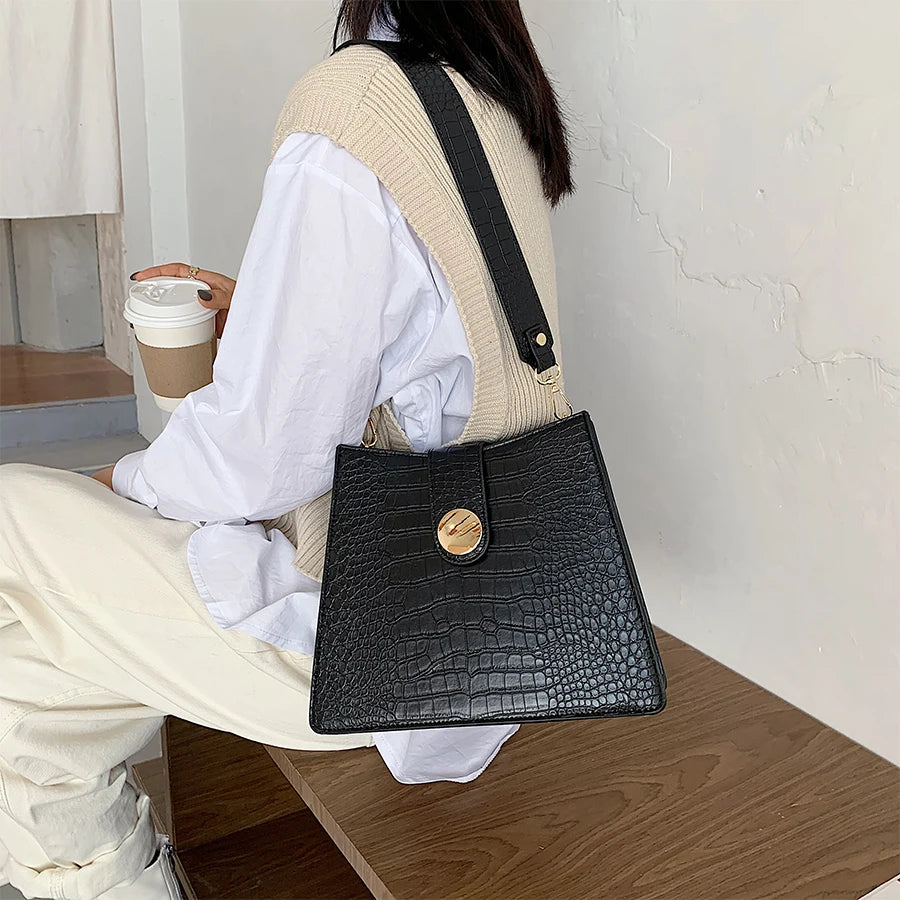 Stone Pattern Women's Shoulder Bag Crossbody Bags Handbag