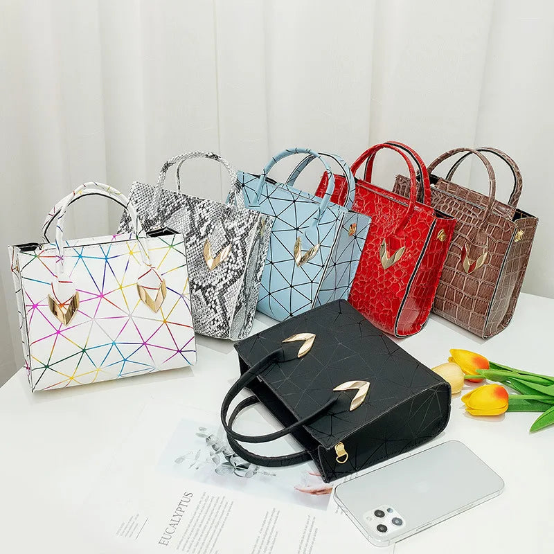 Women's PU Crossbody Purse Clutch Shoulder Bag