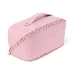 PU Makeup Brushes Pouch Large Capacity Women Toiletries Storage