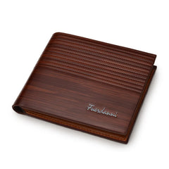 PU Men's Wallet Retro Leather Men's Short Wallet Horizontal Multi-Card