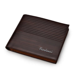 PU Men's Wallet Retro Leather Men's Short Wallet Horizontal Multi-Card