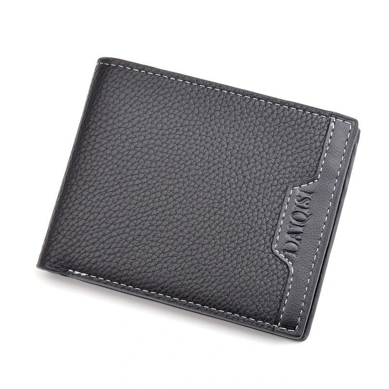 PU Men's Wallet Retro Leather Multi-Card Wallet