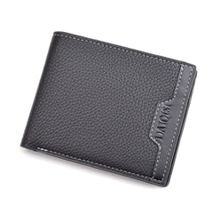 PU Men's Wallet Retro Leather Multi-Card Wallet