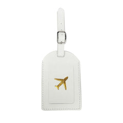 Cute PU Passport Holder & Luggage Tag Set - Wedding Gift for Couples