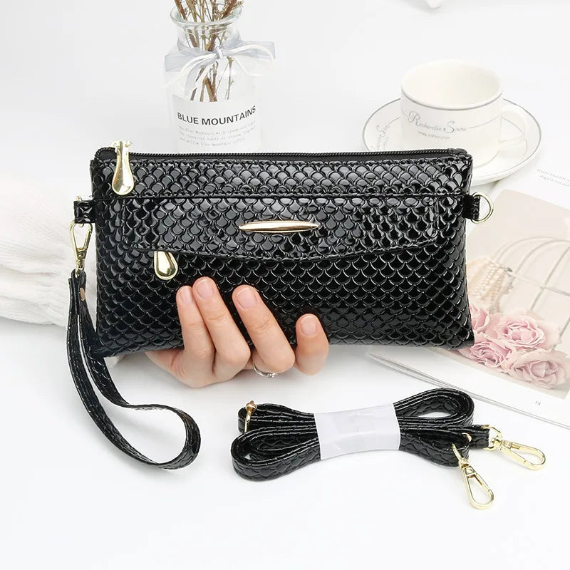 Small PU Shoulder Bag for Women Crossbody Handbag