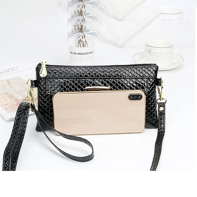 Small PU Shoulder Bag for Women Crossbody Handbag