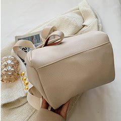 Soft Leather Women's Backpack Bag