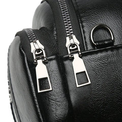 PU Women Bag Soft Leather Messenger Bag Ladies Shoulder Small Square Bag