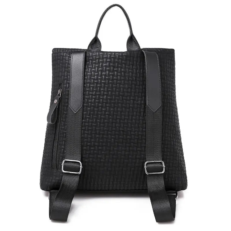 PU Women's Backpacks Ladies Leather School Backpack