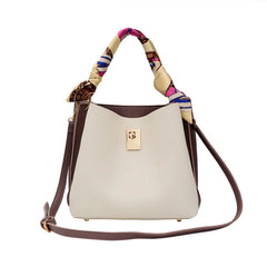 PU Women's Handbag Multi-Layer Large Capacity Messenger Bag