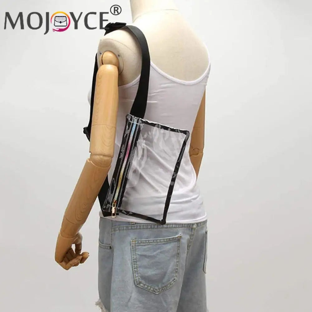 PVC Pockets Belt Bag Sport Novelty Girls Creative PVC Waist Bags