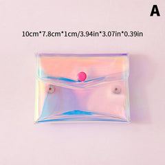 Clear PVC Cosmetic Bag Makeup Storage Organizer Travel Toiletry Pouch