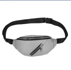 Women Chest Bag Belt Waist PU Leather Crossbody Bag Travel Phone Pouch