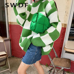 Cotton Crossbody Shoulder Bag Woven Square Handbag