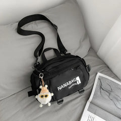 Large Nylon Crossbody Bag for Women
