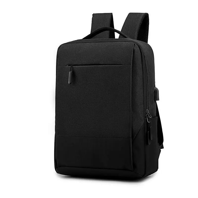 Panelled Patchwork Travel Backpack USB Charging High Nylon Rucksack College Girl