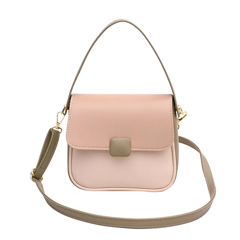 Panelled Pattern Shoulder Crossbody Bags for Women Handbags Shopper