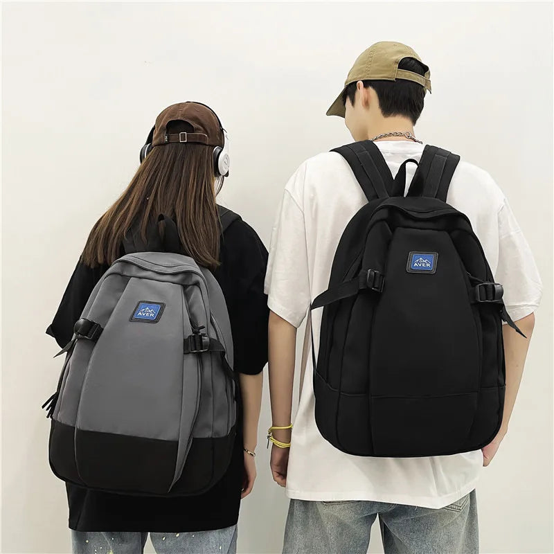 Panelled Pattern Women's Backpack Bag for School and Travel