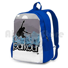 Blue5 Outdoor Hiking Backpack Waterproof Camping Travel Parkour